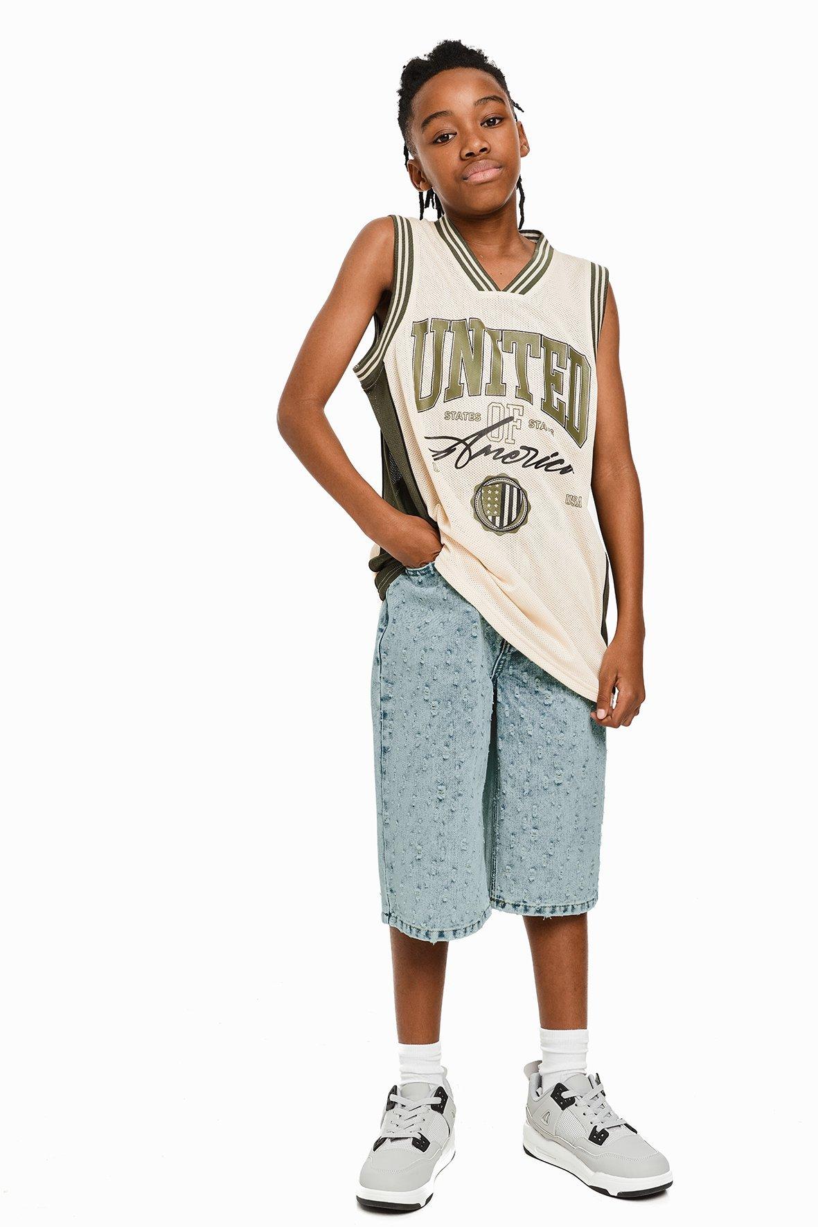 1984386 Denim Chicken Short