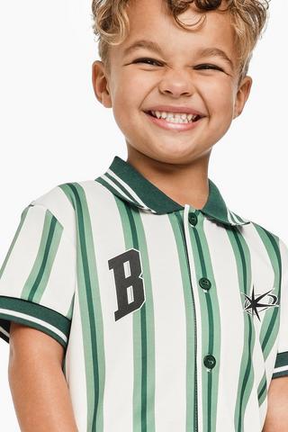 Stripe Sports Shirt