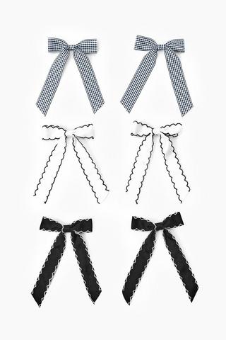 Bow Hair Accessory Set