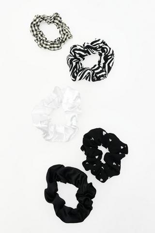 5 Pack Scrunchies
