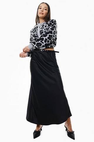 Satin Slip Skirt