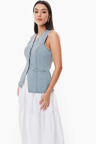 Denim Waistcoat