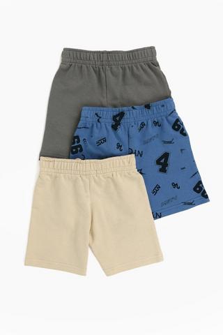 3 Pack Shorts