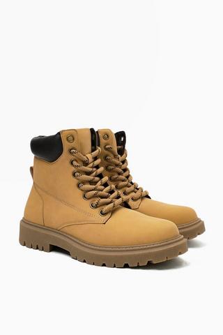 Utility Lace Up Boot