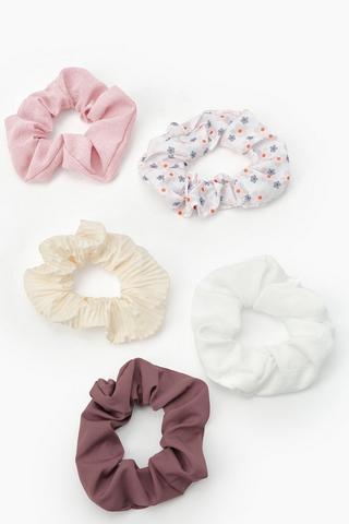 5 Pack Scrunchies