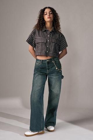 Wide Leg Carpenter Denim