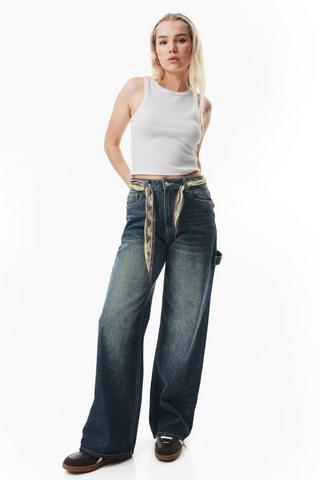 Wide Leg Carpenter Denim