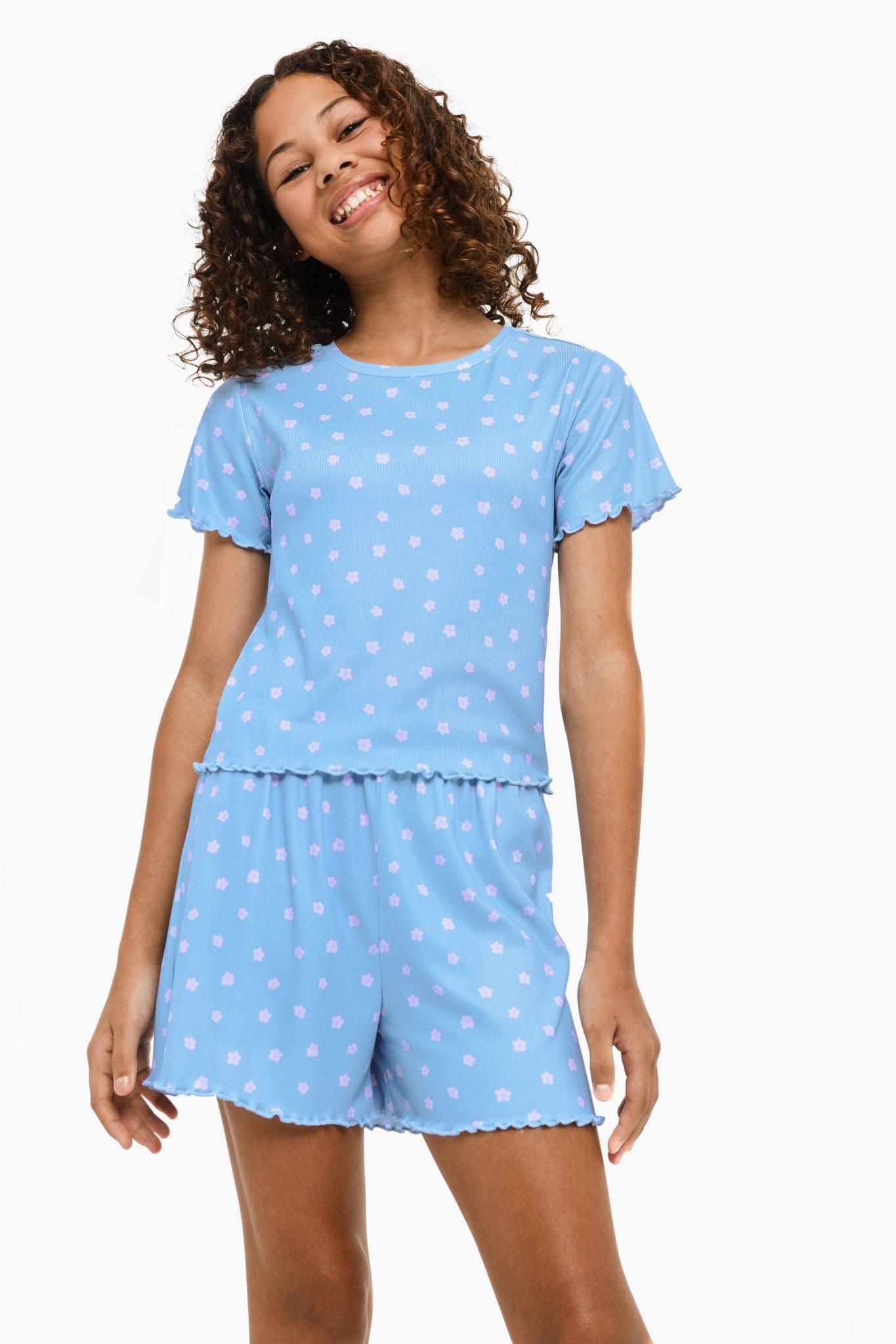 Kids Pajamas Girls Pajama Sets Size 14 Cotton Pajama Set Years