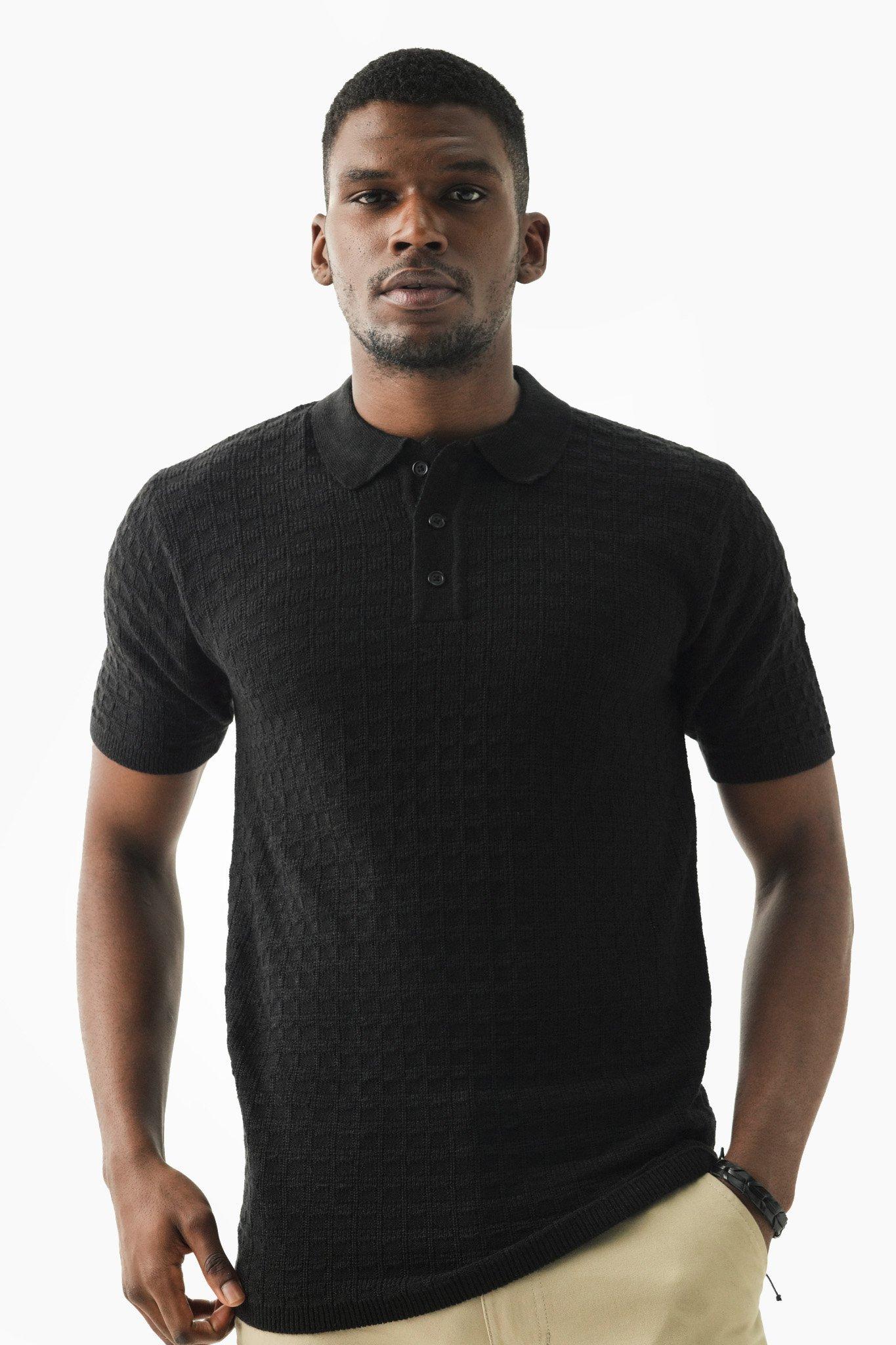 トップス orimi 24ss GLITTER KNIT POLO Buy Neutral Regular Fit Knitted Long Sleeve Polo Shirt from Next