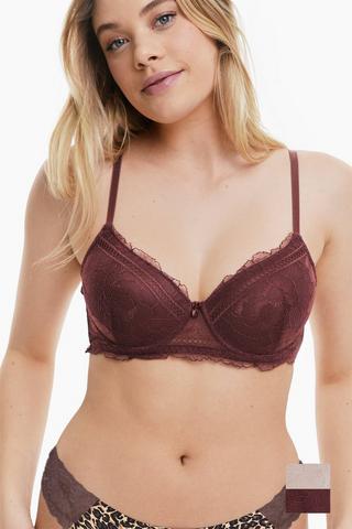 2 Pack Plunge bra