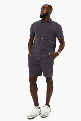 Textured Shorts