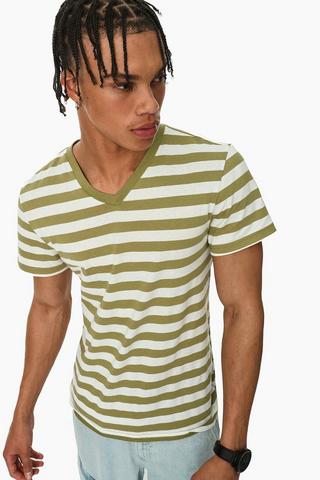 Stripe Slim T-Shirt