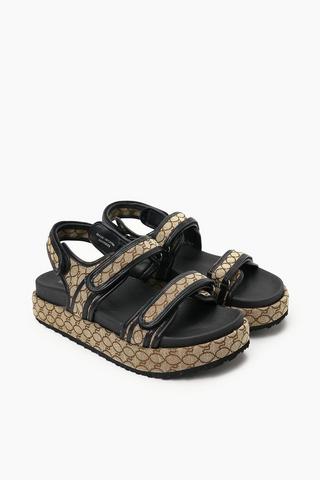 Chunky Double Strap Sandal
