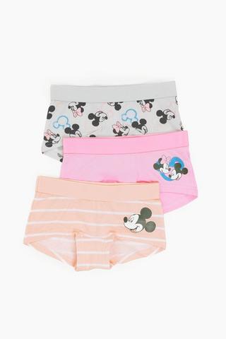 3 Pack Minnie Mouse Boyleg