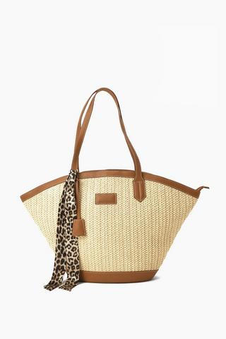 Straw Bouquet Bag