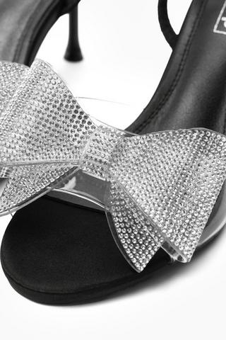 Diamante Bow Stiletto Heel
