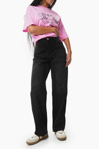 Rigid Straight Denim