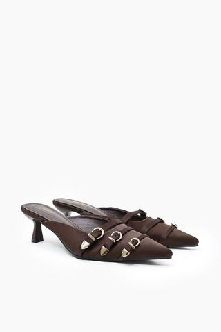 Buckle Detail Court Heel