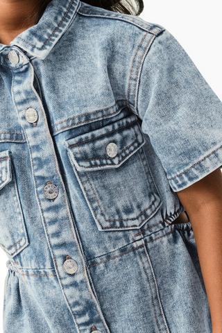 Denim Shirt Dress