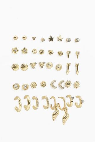 20 Pack Stud Earrings