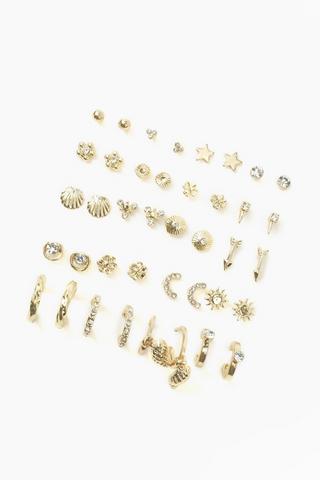 20 Pack Stud Earrings