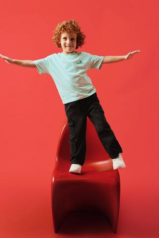 Straight Cargo Denim