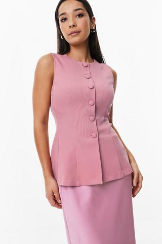 Peplum Waistcoat