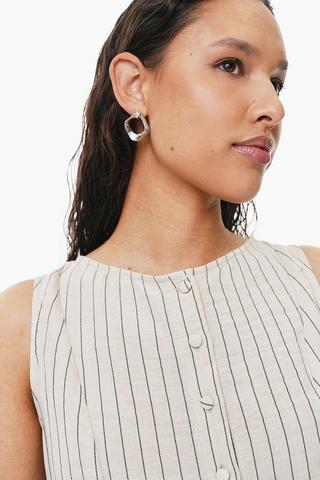 Square Stud Earrings