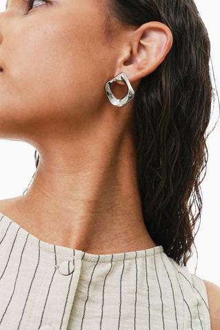 Square Stud Earrings