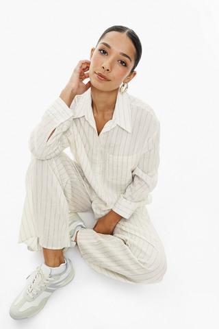 Stripe Slouchy Shirt