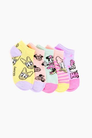 5 Pack Minnie Mouse Socks