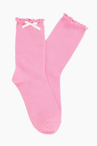 Bow Anklet Socks