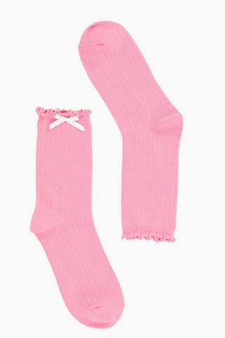Bow Anklet Socks