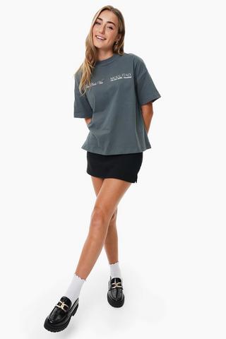 A-line Mini Skirt