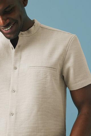 Mandarin Collar Shirt