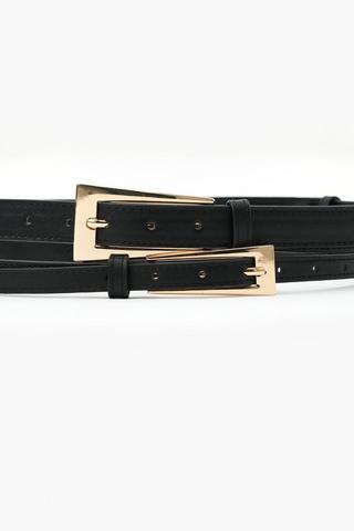 Skinny Double Belt