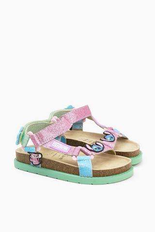 Stitch Ankle Strap Sandal