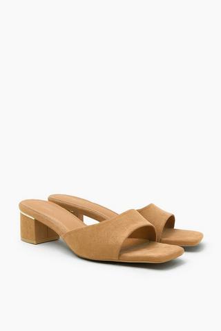 Slip-on Block Heel