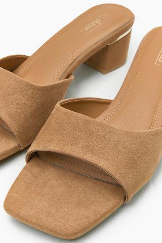 Slip-on Block Heel