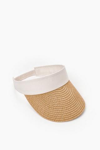 Straw Sun Visor