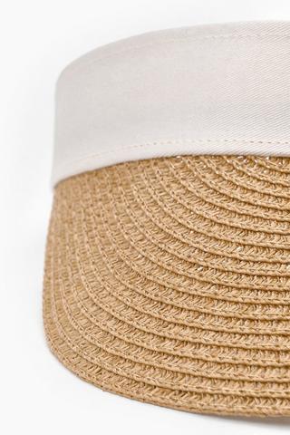 Straw Sun Visor