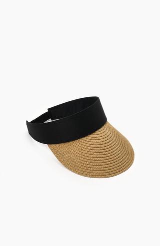 Straw Sun Visor