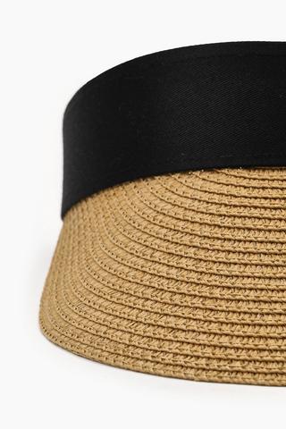 Straw Sun Visor