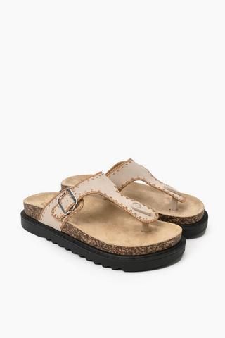 Platform Thong Slider
