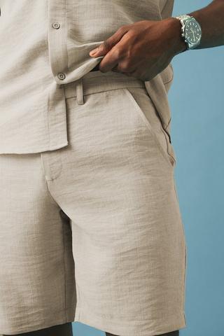 Textured Shorts