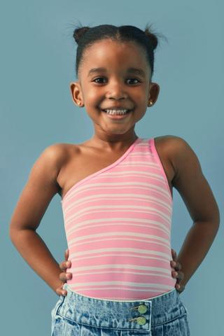 Stripe Seamless Bodysuit