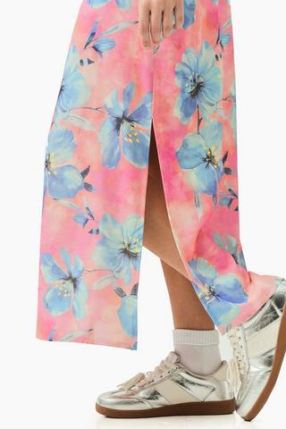Coloum Midi Skirt