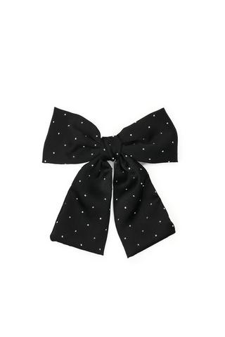 Glitter Bow Hair Clip