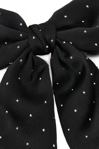 Glitter Bow Hair Clip