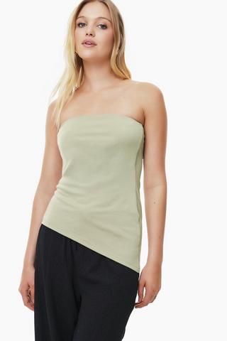 Asymmetrical Bandeau Top